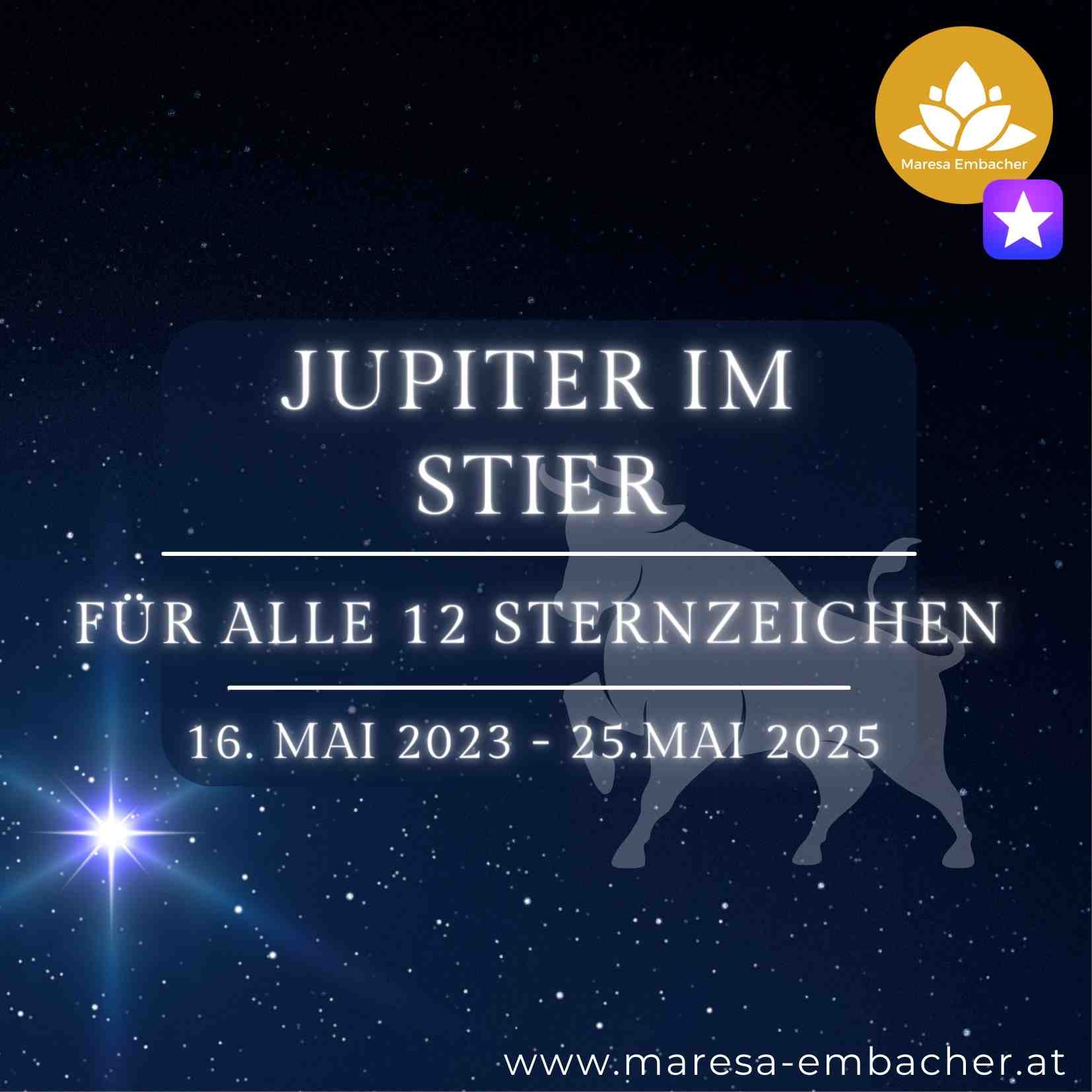 Jupiter im Stier - Maresa Embacher