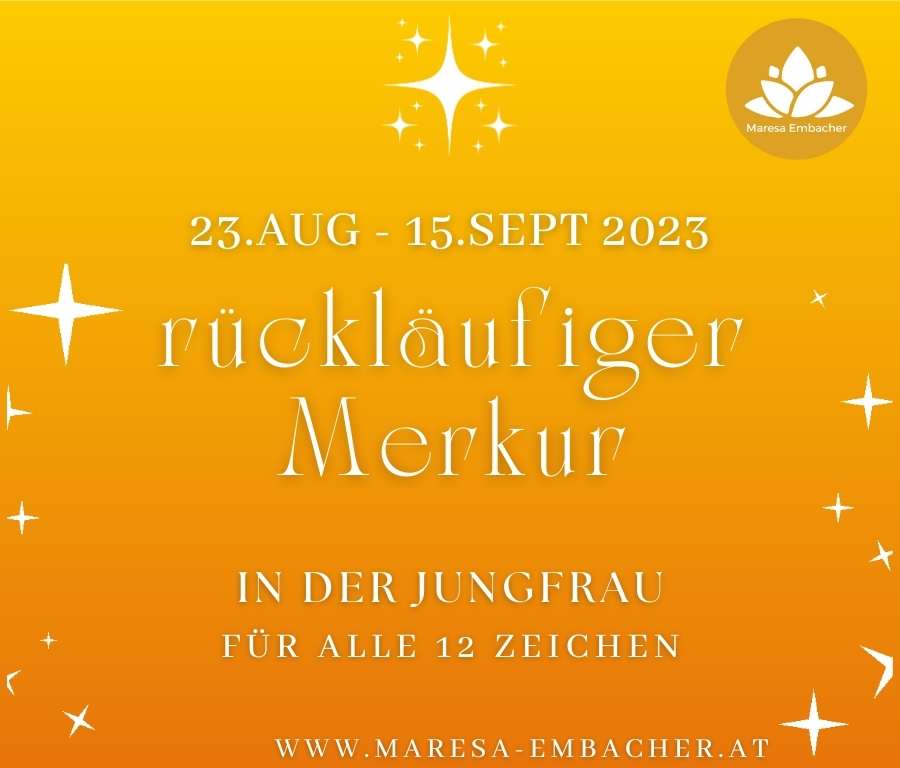 rückläufiger Merkur - Maresa Embacher